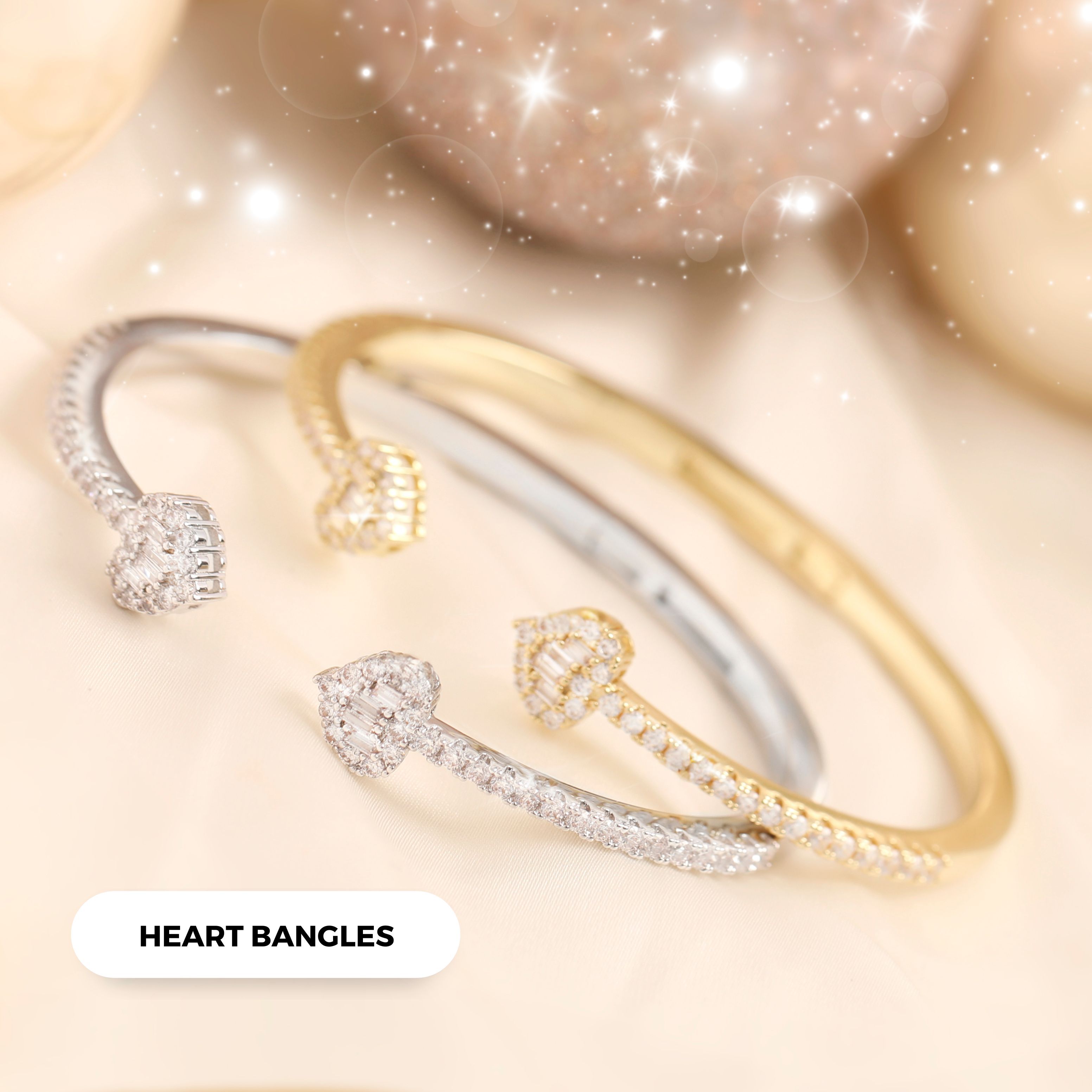 Heart Bangles