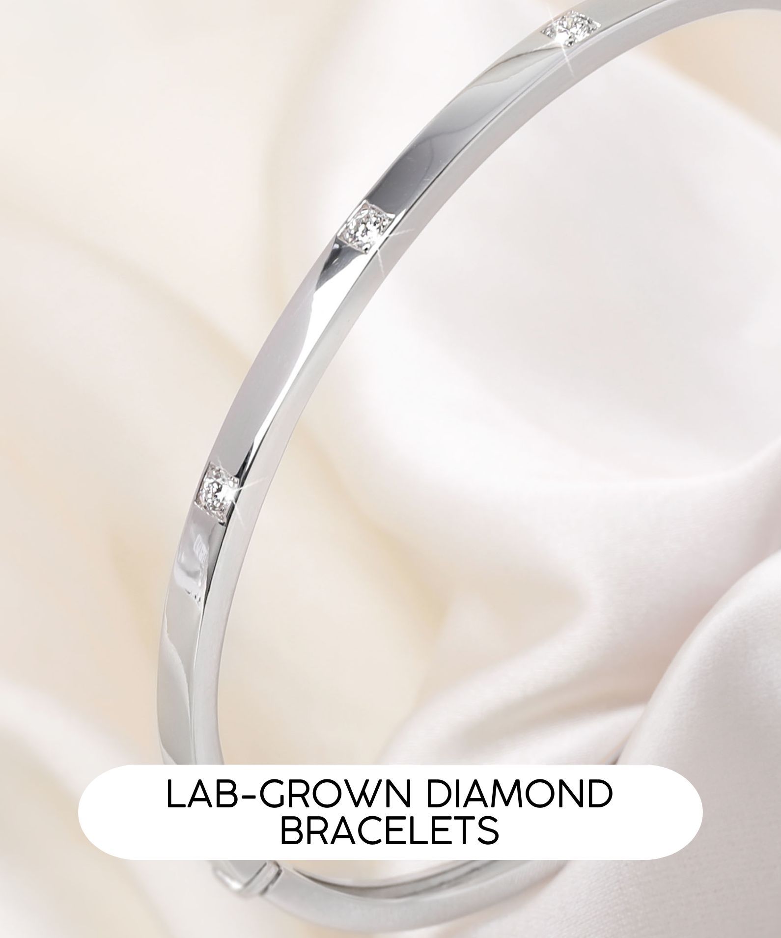 Lab Grown Diamond Bracelets