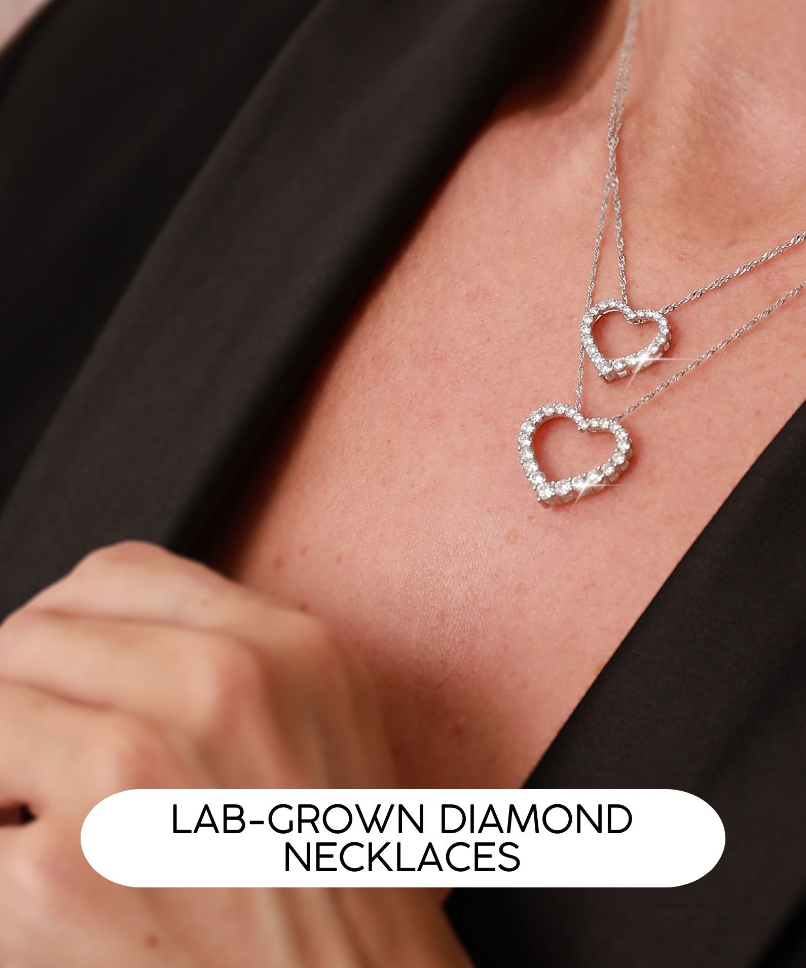 Lab Grown Diamond Necklaces