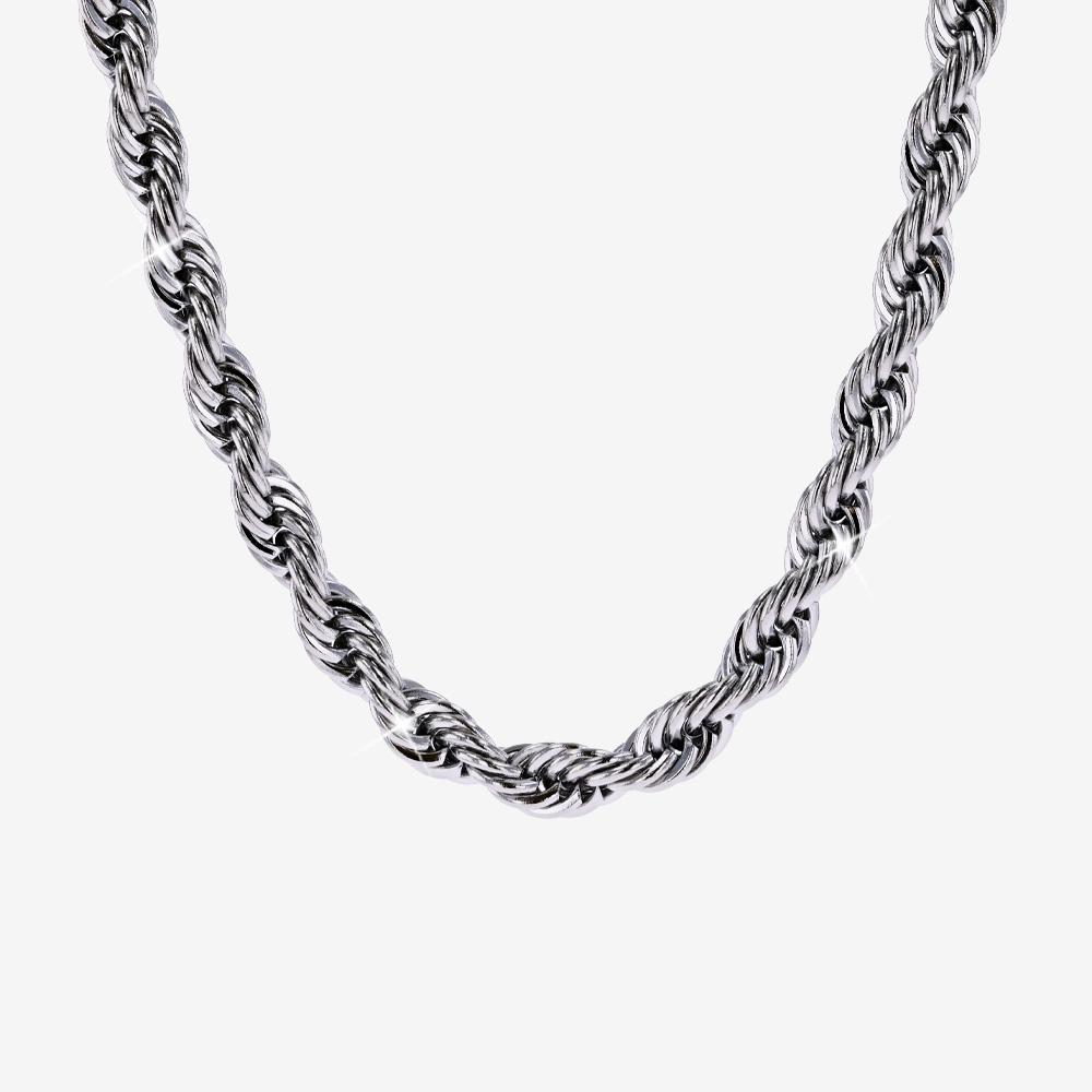 20" Rope Chain Solid Link
