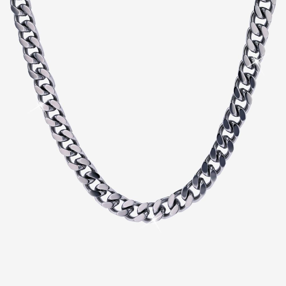 20" Solid Square Curb Chain