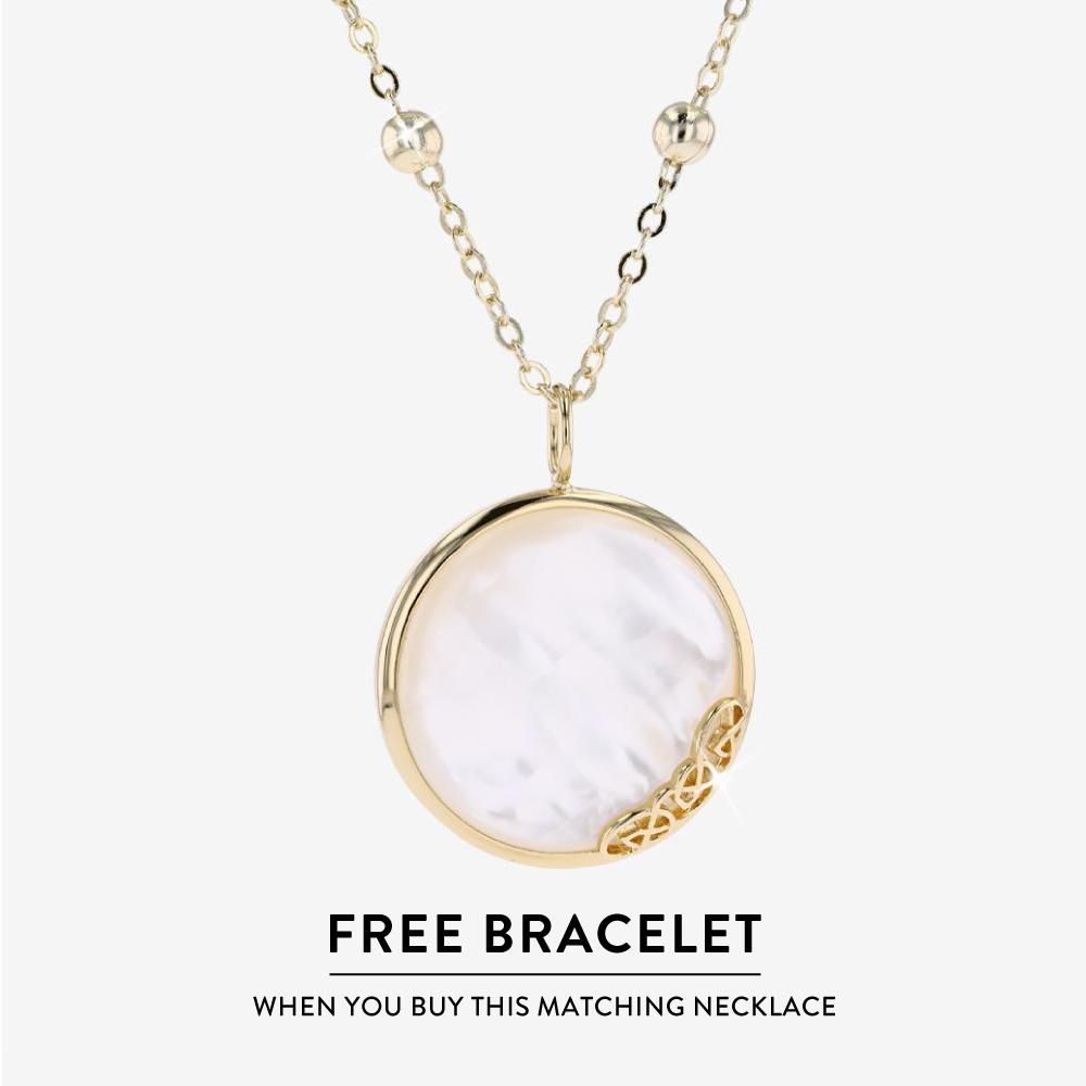 Real Mother Of Pearl Necklace